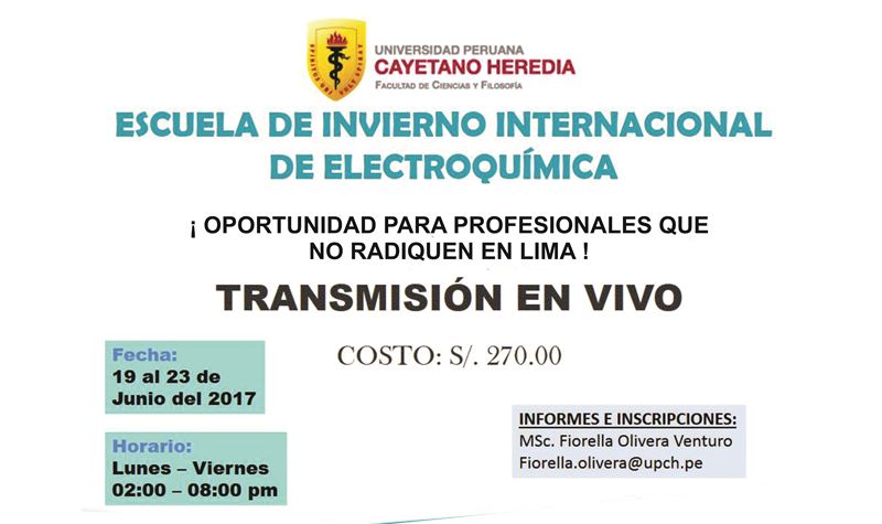 ESCUELA DE INVIERNO INTERNACIONAL DE ELECTROQUIMICA - 880061
